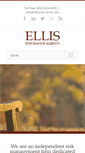 Mobile Screenshot of ellisinsurance.com